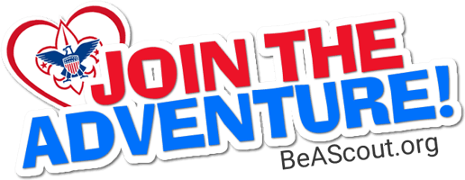 Banner promoting Join the Adventure, Be a Scout